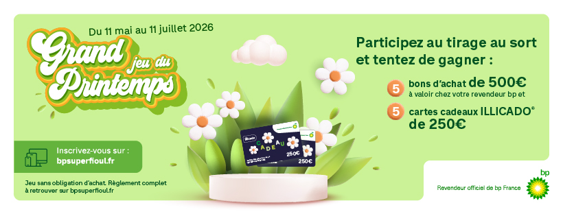 Bannière Grand jeu du printemps